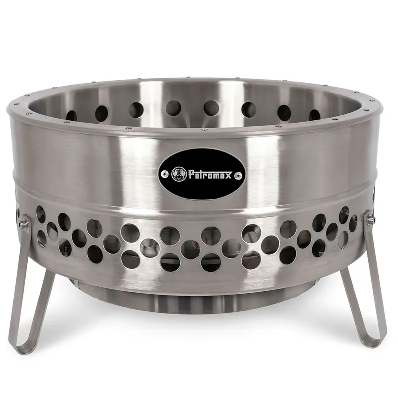 Petromax Tyropit Feuerstelle Silber-