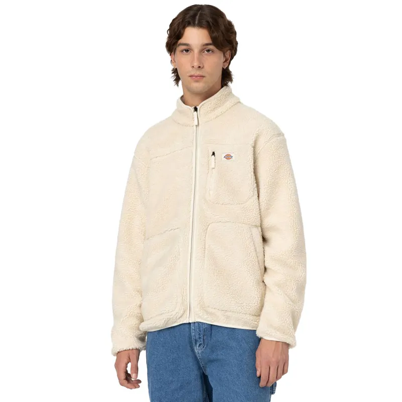 Dickies Mount Hope Fleece Fleecejacke Whitecap Gray- XS