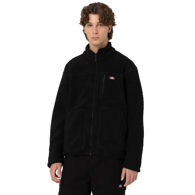Dickies Mount Hope Fleece Fleecejacke Black- XS