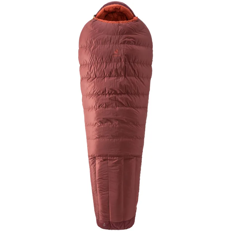 Deuter Astro Pro 800 Daunenschlafsack Redwood/Paprika-