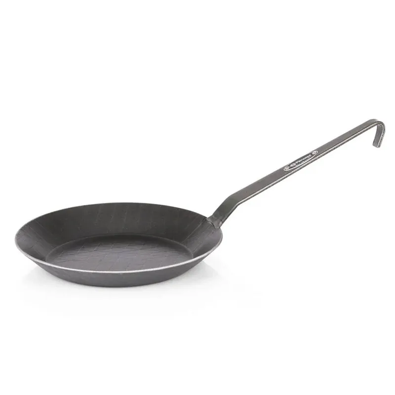 Petromax Schmiedeeiserne Pfanne 20 cm Campingpfanne Schwarz-