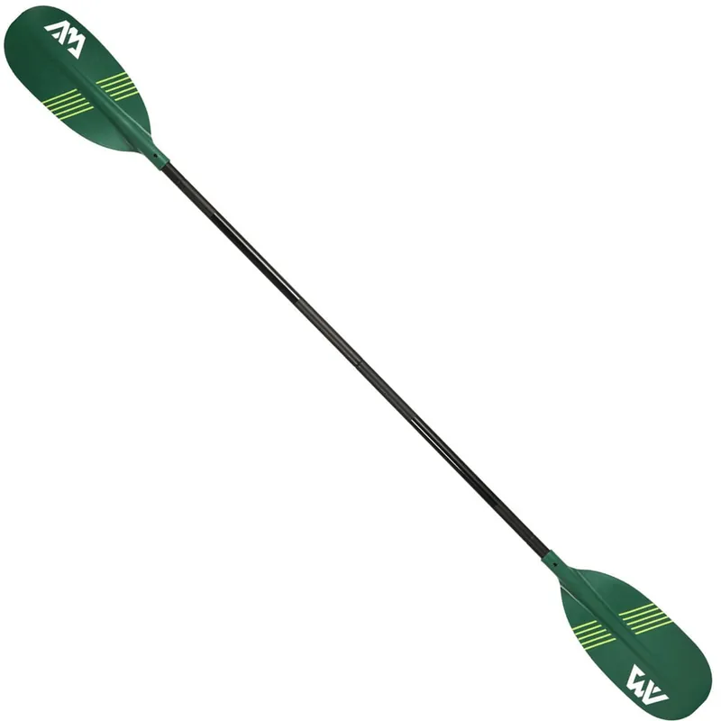 Aqua Marina Ripple Tech 2-in-1 Aluminium Doppel- und Canoepaddel Green-