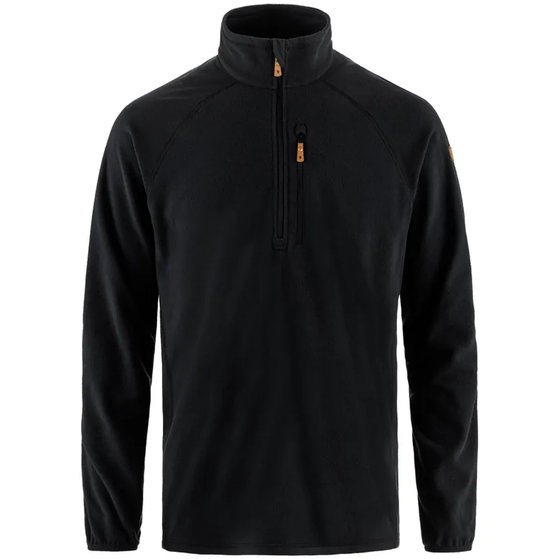 Fjällräven Övik Lite Fleece Half Zip Pullover Black-9