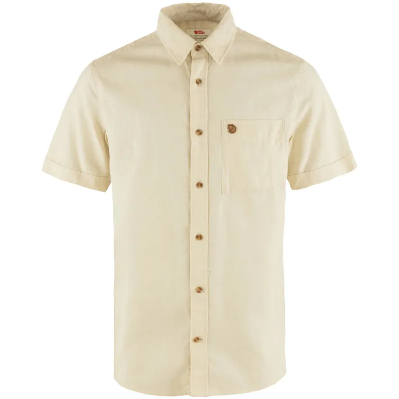 Fjällräven Övik Travel Freizeithemd Chalk White- XS