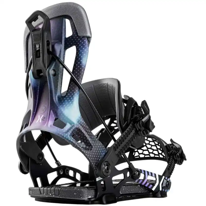 Nidecker FLOW NX2 Hybrid Snowboard-Bindung Spaceblack- M