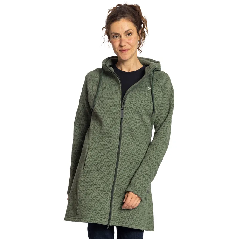 Elkline Durchgewärmt Fleecemantel Soft Olive-9