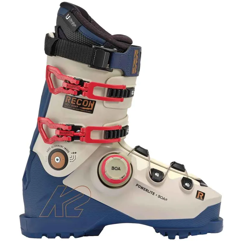 K2 Recon 120 BOA Skistiefel Blue/White- 29.5
