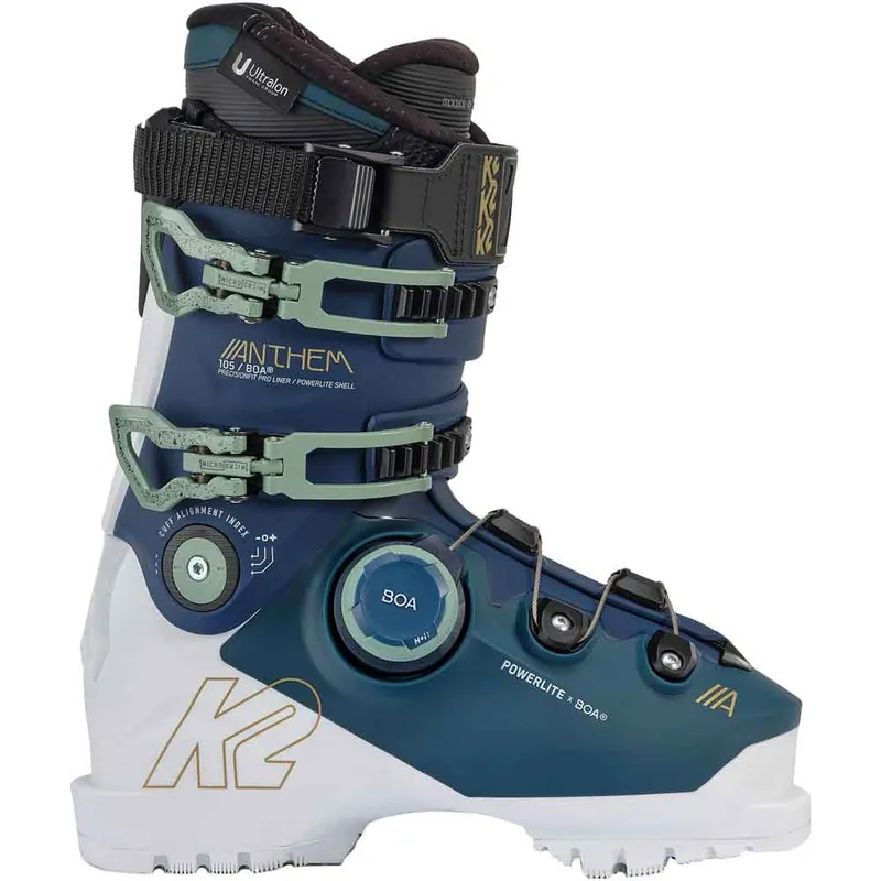 K2 Anthem 105 BOA Skischuhe Blue/White-