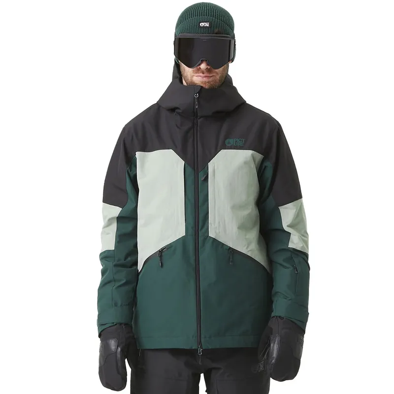 Picture Bangup Freeride-Jacke Ponderosa Pine/Black Shadow-9