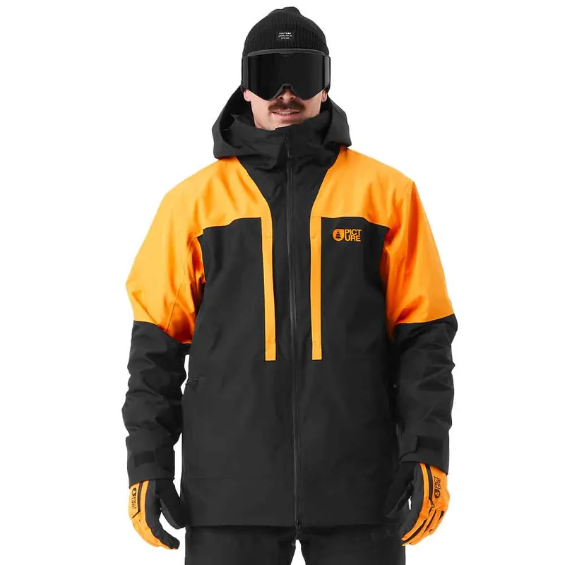 Picture Track Skijacke Carrot/Black-9