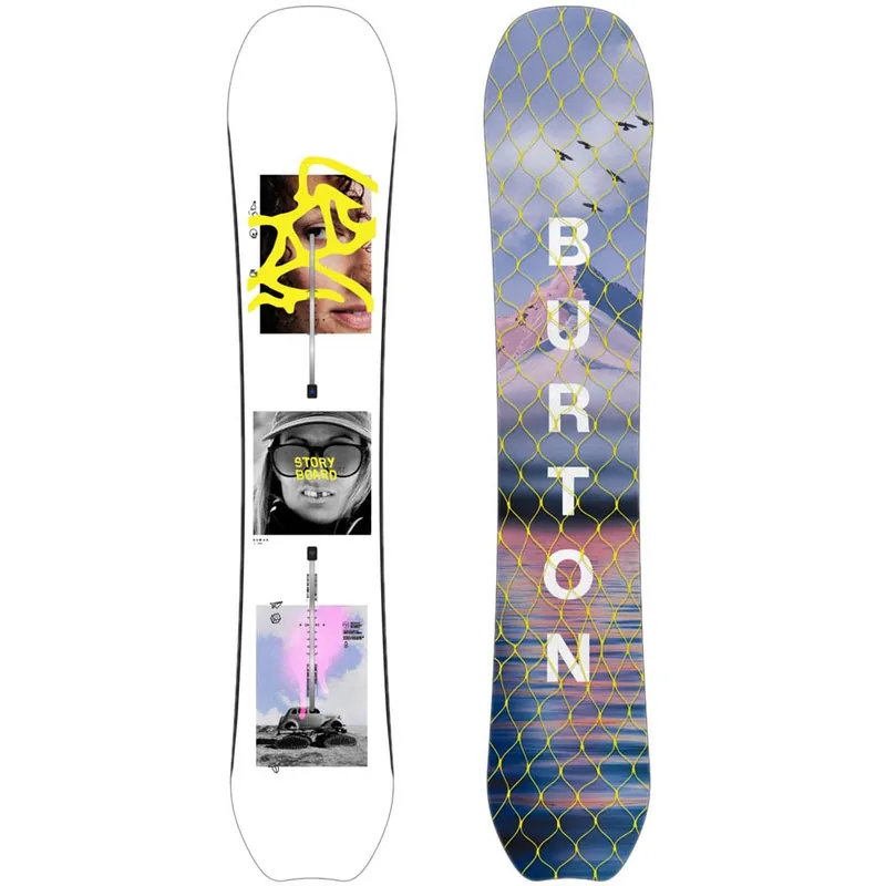 Burton Story Board Snowboard Yellow-
