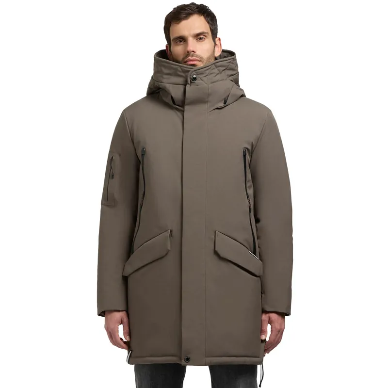 khujo Carl2 Winterparka Mud Green-9