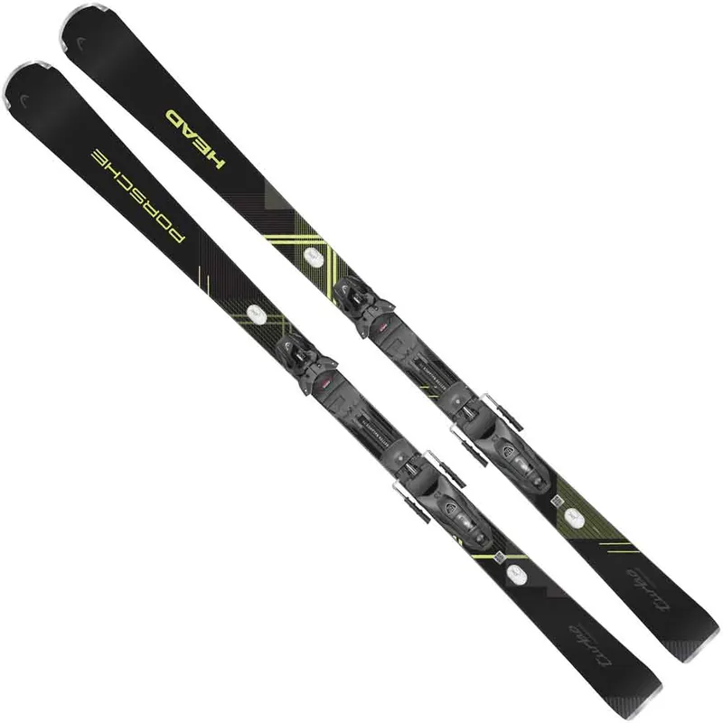 Head Porsche 7 Series Pistenski Black/Yellow-