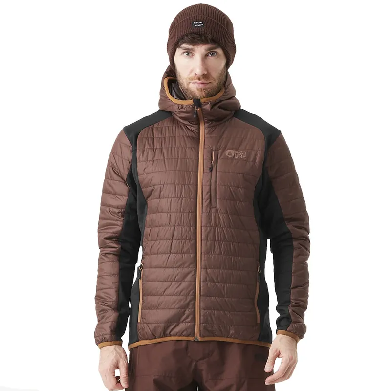 Picture Takashima Steppjacke Chicory Coffee-9