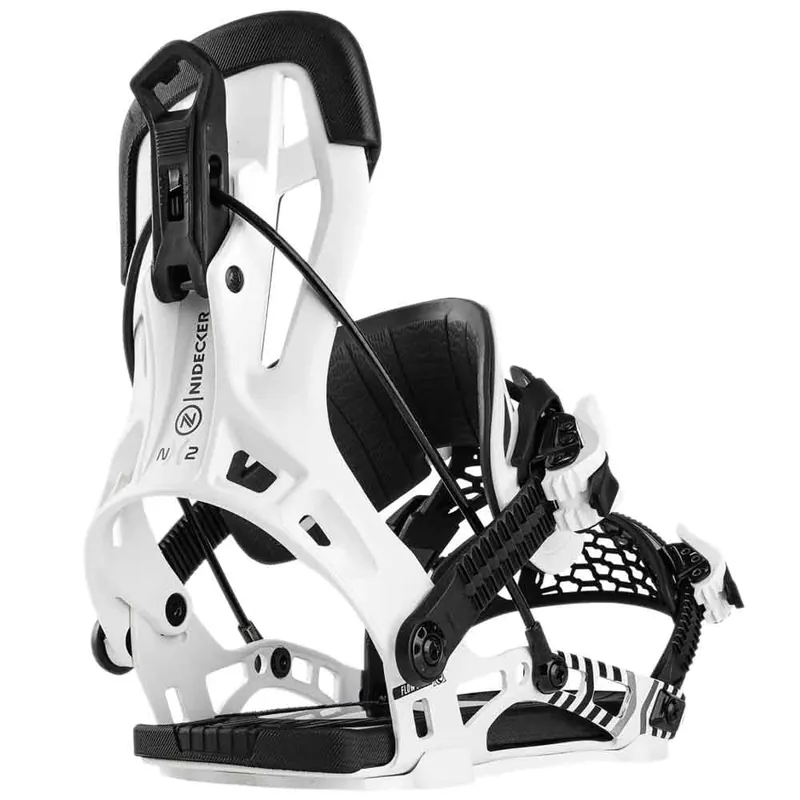 Nidecker FLOW NX2 Hybrid Snowboardbindung White- M