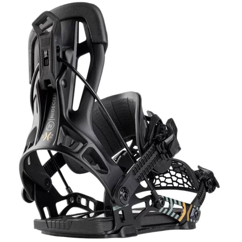 Nidecker FLOW NX2 Hybrid Snowboardbindung Black- M