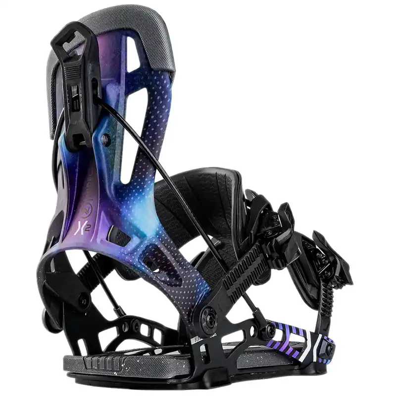 Nidecker FLOW NX2 Fusion Snowboardbindung Spaceblack- M