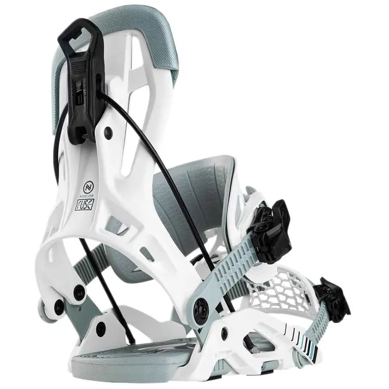 Nidecker FLOW Fuse Hybrid Snowboard-Bindung White- M