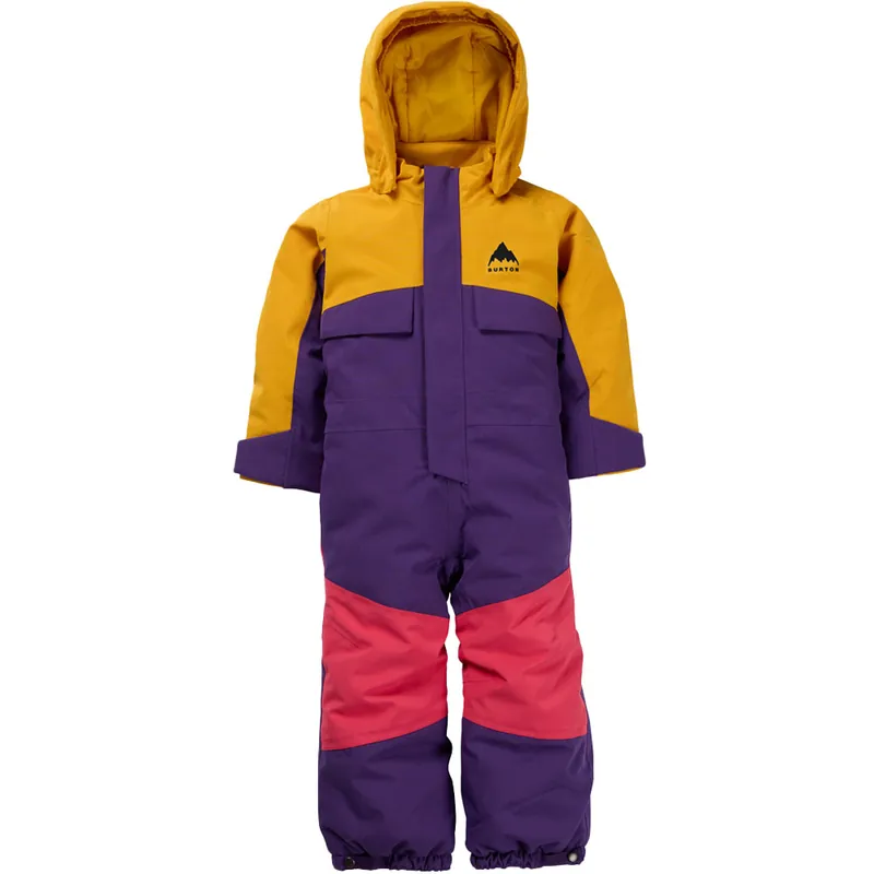 Burton Toddler One Piece Skianzug Goldenrod/Imperial Purple-9