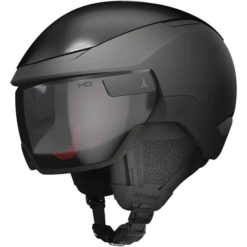 Atomic Volant Visor Skihelm Black/Metal- S