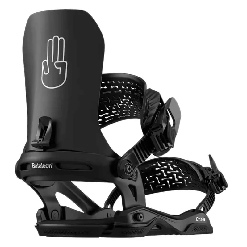 Bataleon Chaos Asym Snowboardbindung Black-