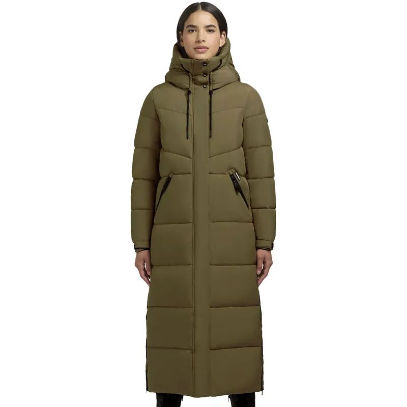 khujo Shimanta4 Steppmantel Rich Green-9