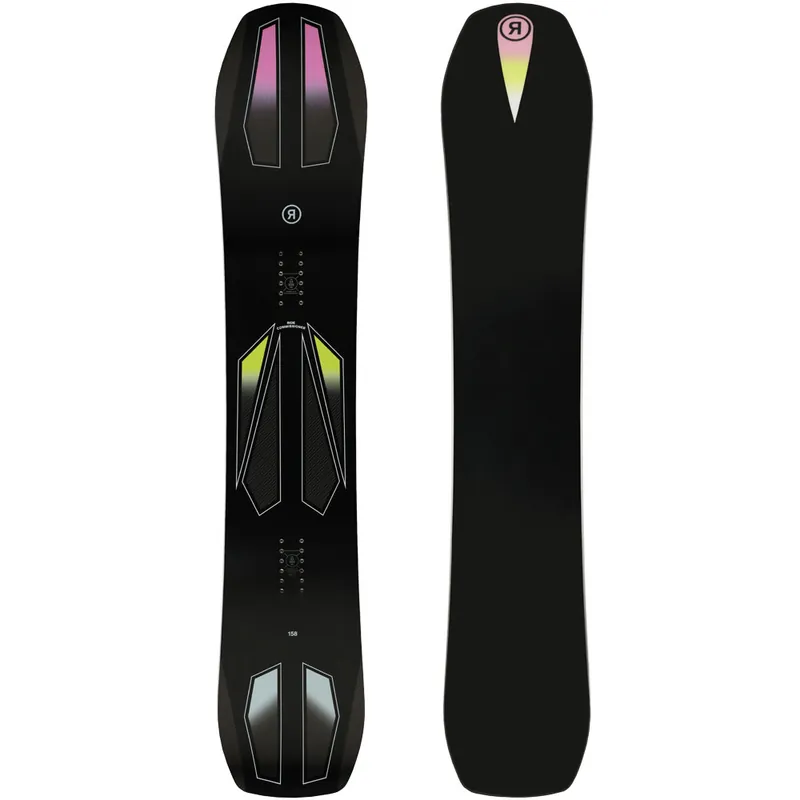 Ride Commissioner Snowboard Black/Green/Violet-