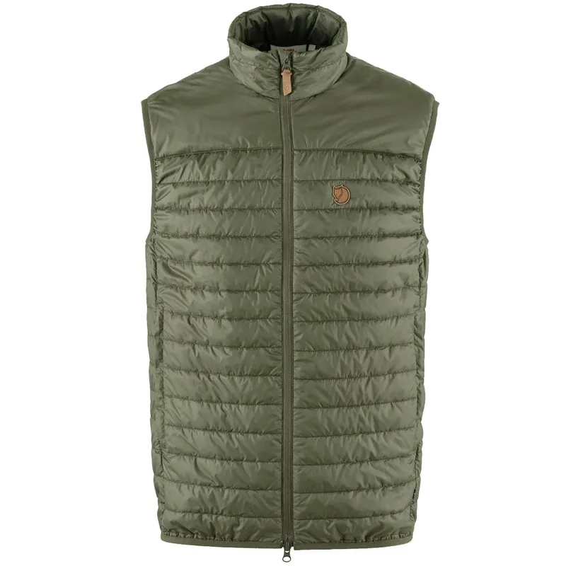 Fjällräven Abisko Padded Vest Steppweste Laurel Green-9