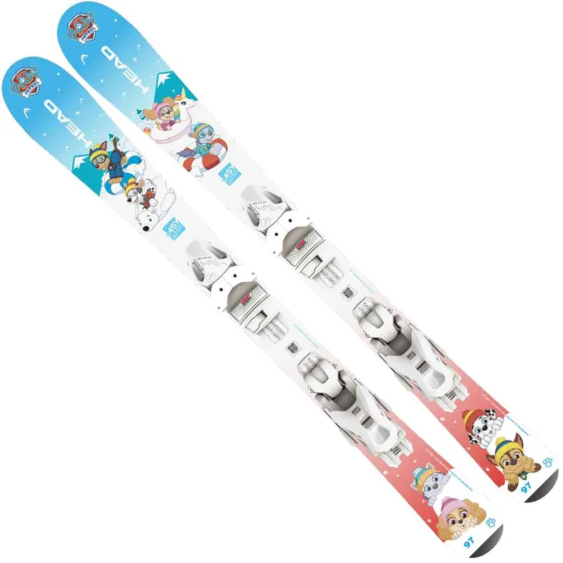 Head Paw Patrol Junior-Ski Black/White-