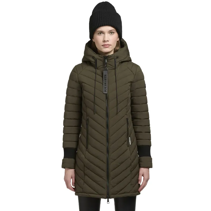 khujo Nita3 Winterjacke Nature Green-9