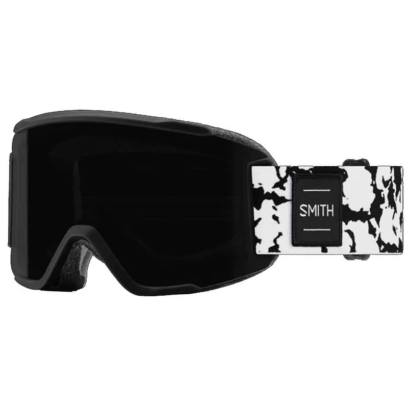 Smith Suqad S Snowboardbrille Black Marble/CP Sun Black Yellow-