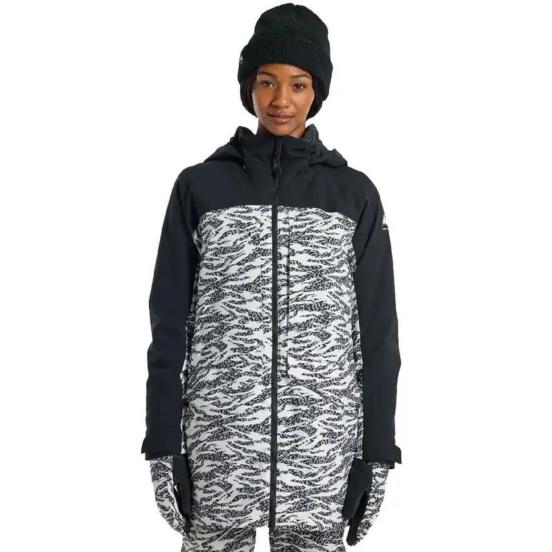 Burton Prowess 2.0 2L Schneejacke True Black/Zebra Camo-9