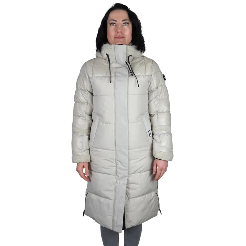 khujo Desna Wintermantel Soft Beige-9
