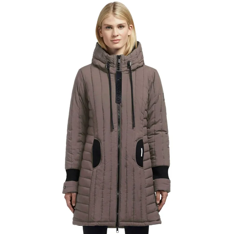 khujo Jerry Neo Kurzmantel Taupe-9