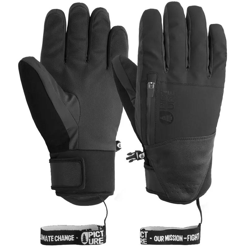 Picture Madson Winterhandschuhe Black- 8