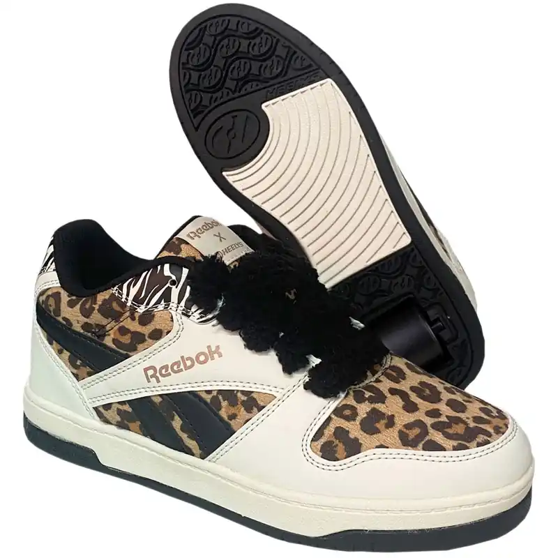 Heelys BB4500 Low Roller-Schuhe Cream Brown Black-9