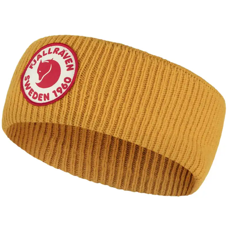 Fjällräven 1960 Logo Stirnband Mustard Yellow-