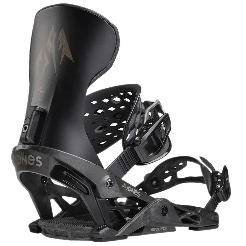 Jones Apollo Pro Snowboard-Bindung Stealth Black- M