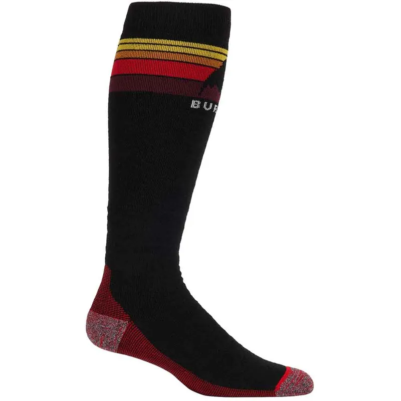 Burton Mens Emblem Midweight Wintersportsocken True Black-9