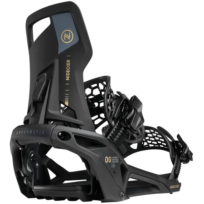 Nidecker OG Supermatic Bindung Black- S