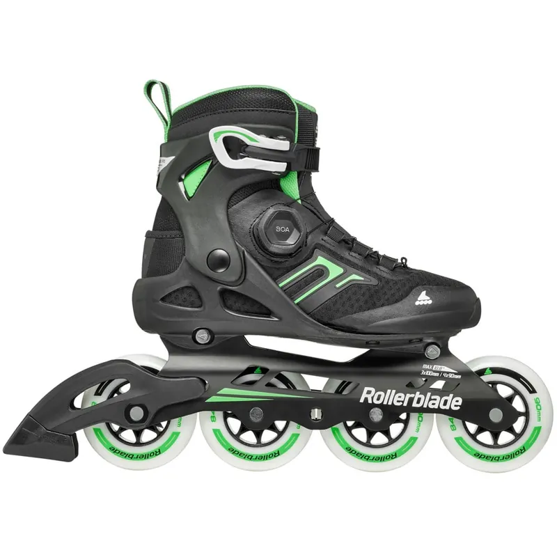 Rollerblade Macroblade 90 BOA Inline-Skates Black/Mint- 36.5/37