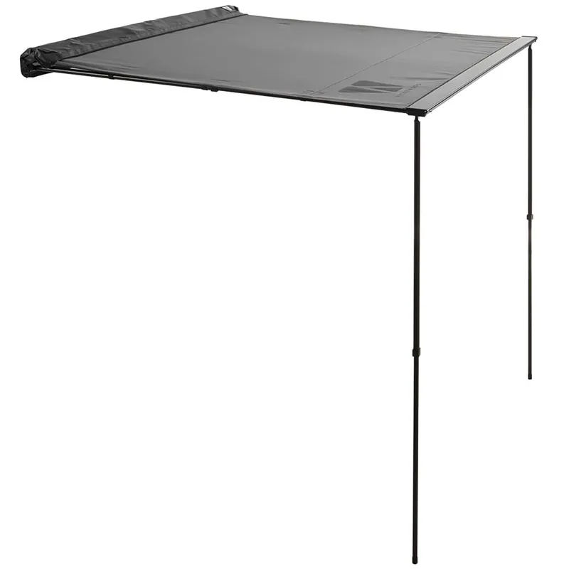 VICKYWOOD Heck Automarkise 160 Fahrzeugheck-Markise Grau-