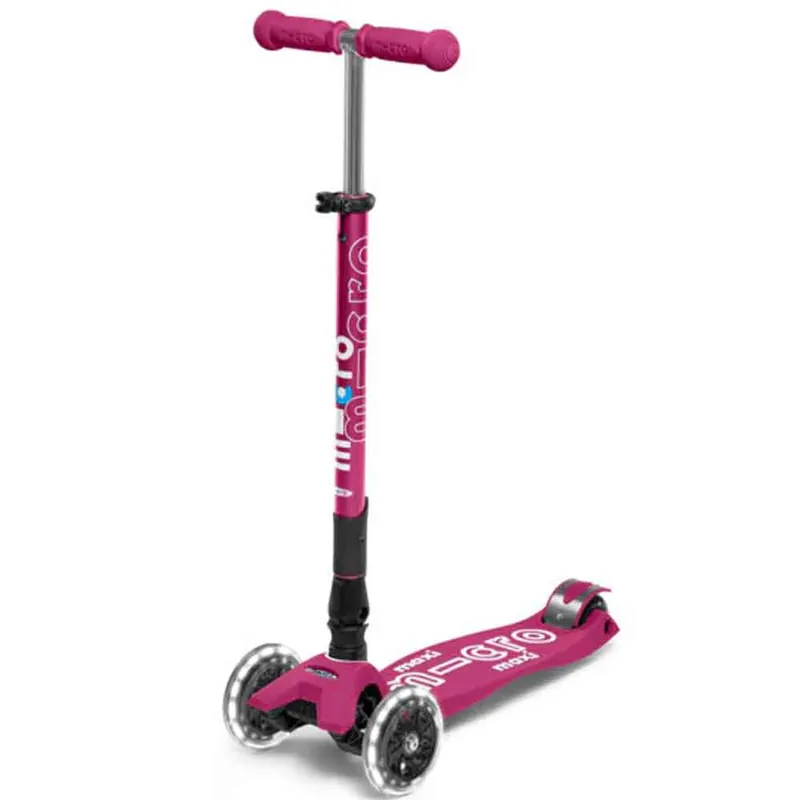 Micro Maxi Deluxe Kickboard Berry Red-