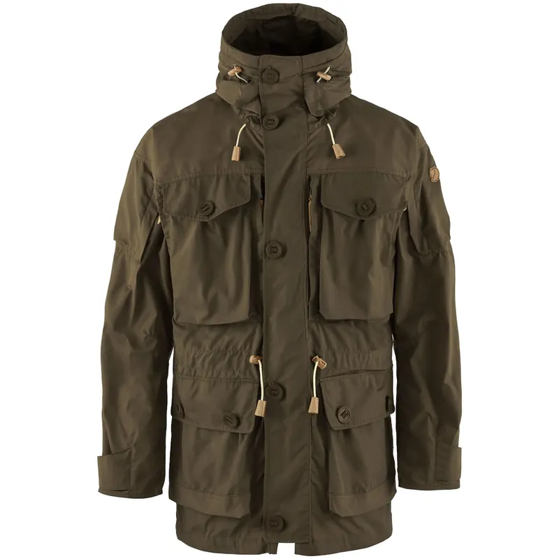 Fjällräven Smock No. 1 Trekkingjacke Dark Olive-9