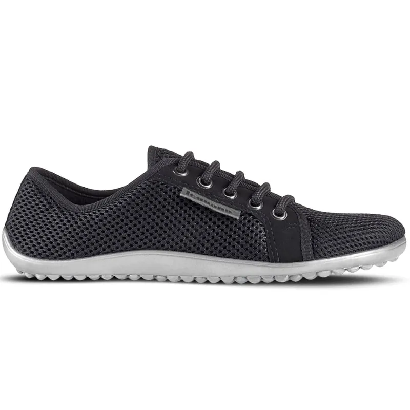 Leguano Aktiv Barfußschuhe Lavaschwarz/Grau-