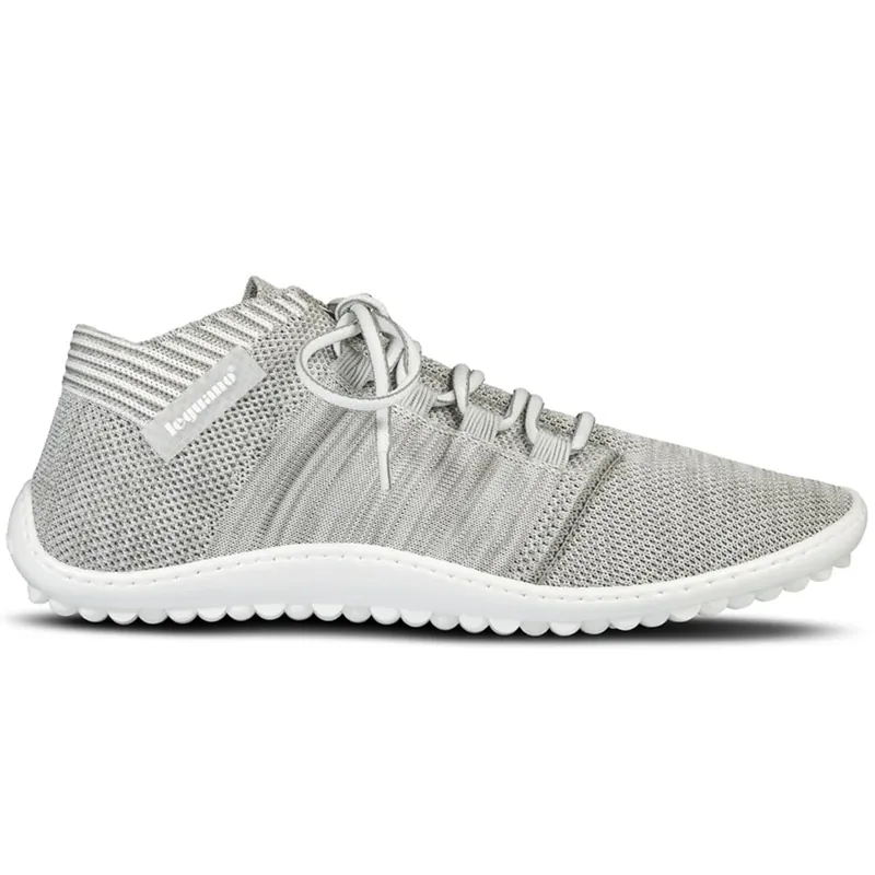 Leguano Beat Barfußsneaker Silbergrau-