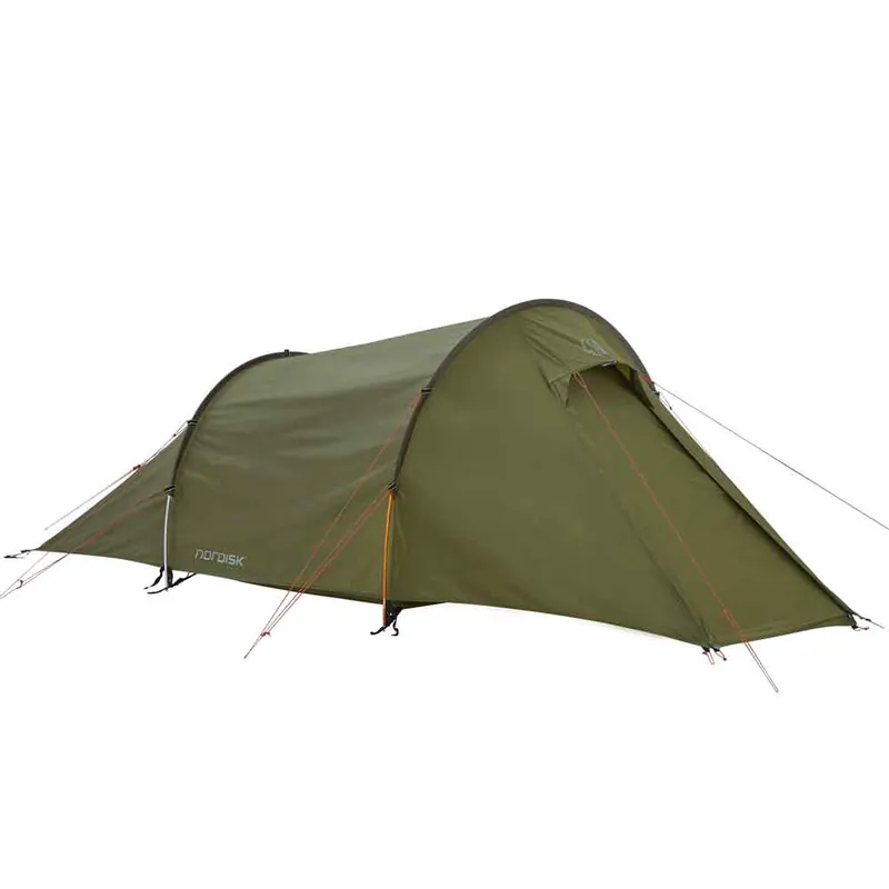 Nordisk Halland 2 PU Tunnelzelt Dark Olive-