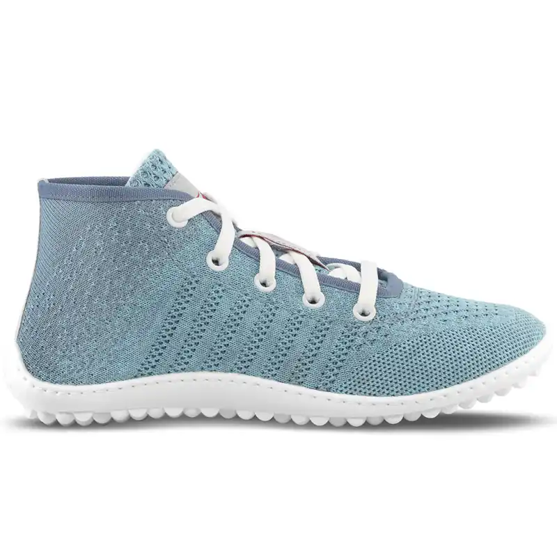 Leguano Go Mid Barfußsneaker Seablue-