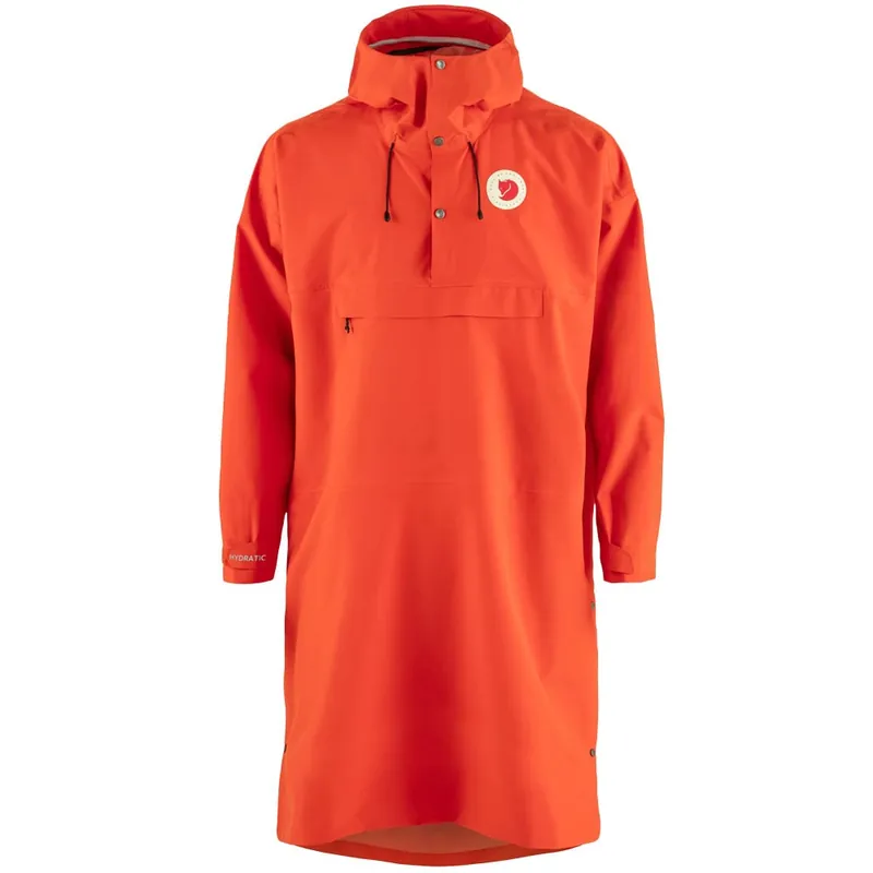 Fjällräven Hoja Rain Fox Regenponcho Flame Orange- S/M