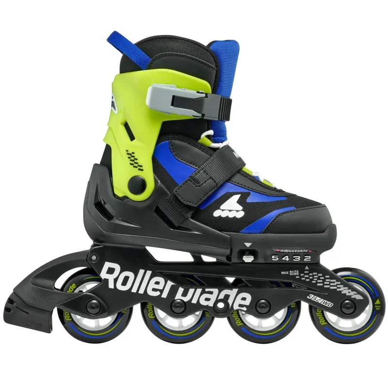Rollerblade Microblade Inline-Skates Black/Blue- 28-32